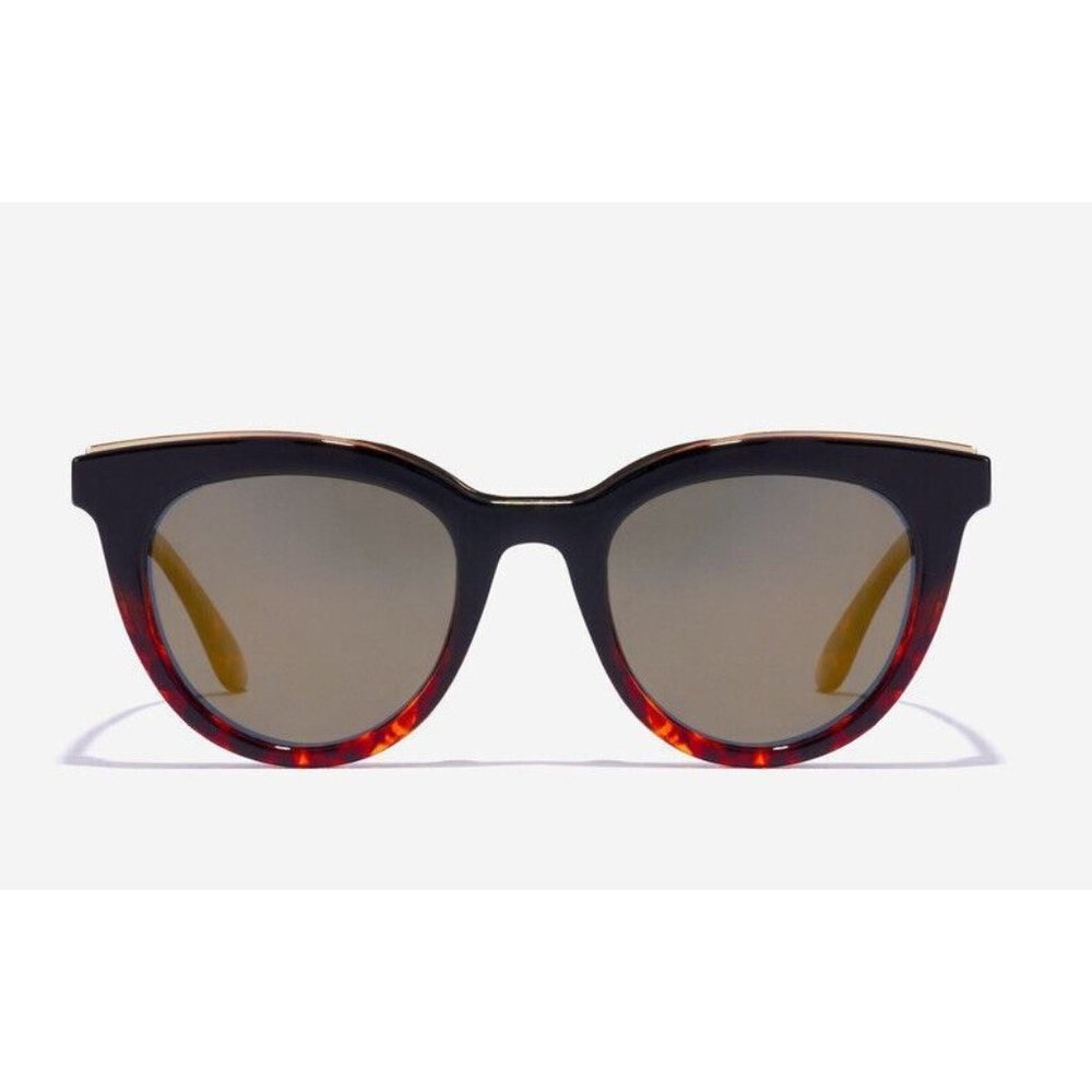 Hawkers sunglasses BELLA Polarized BLACK GOLD TORTOISE Unisex Box Pouch